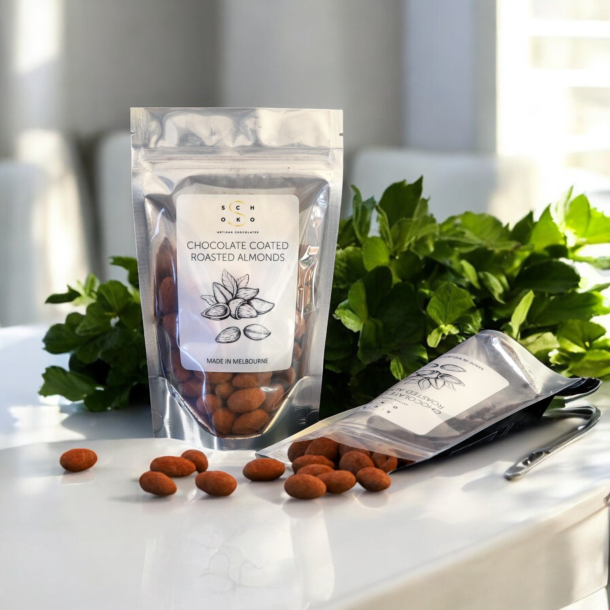 Chocolate Coated Roasted Almonds