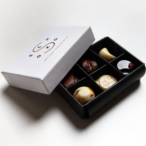 10 of our 6 piece boxed Chocolatiers assortment