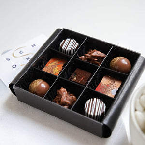 10 of our 9 piece boxed Chocolatiers assortment